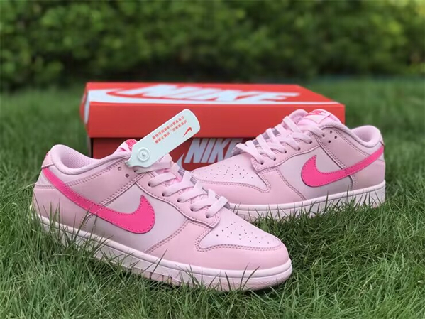 Women's Dunk Low 'Triple Pink' Shoes 216 Women's Dunk Low 'Triple Pink' Shoes 216